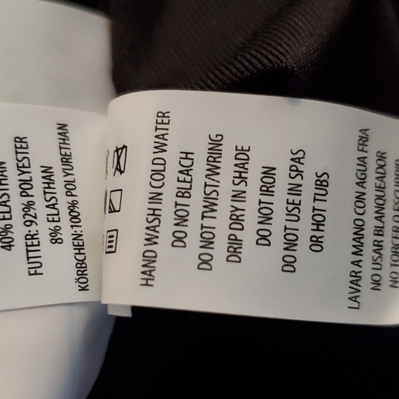 COCO REEF ▪︎ Contours Empress Sarong Chic Swim Skirt One Piece, Black - Picture 9 of 9